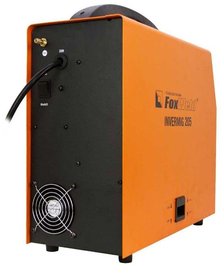 Сварочный аппарат FoxWeld InverMIG 205 (TIG, MMA, MIG/MAG) фотография 6