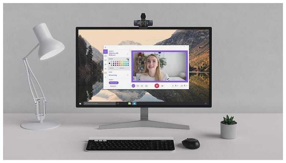 Камера Web Logitech C920e 3Mpix (1920x1080) USB2.0 с микрофоном (960-001086) фотография 10