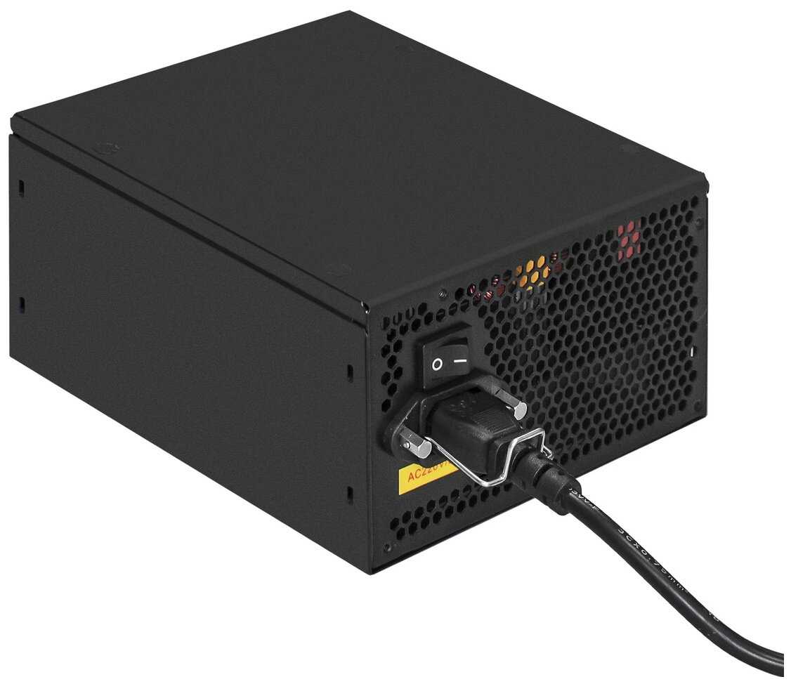 Блок питания ExeGate EVO800-LT 800W + кабель 220V с защитой от выдергивания фотография 3