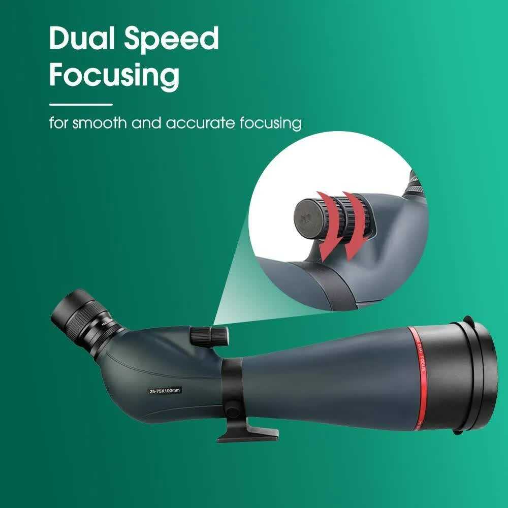 Зрительная труба SVBONY SV406P 20-60X80 ED фотография 8