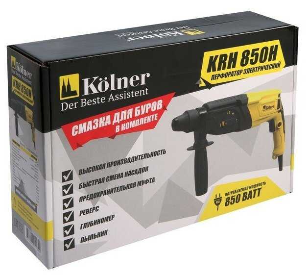 Перфоратор Kolner KRH 850 (KRH 850H) фотография 16