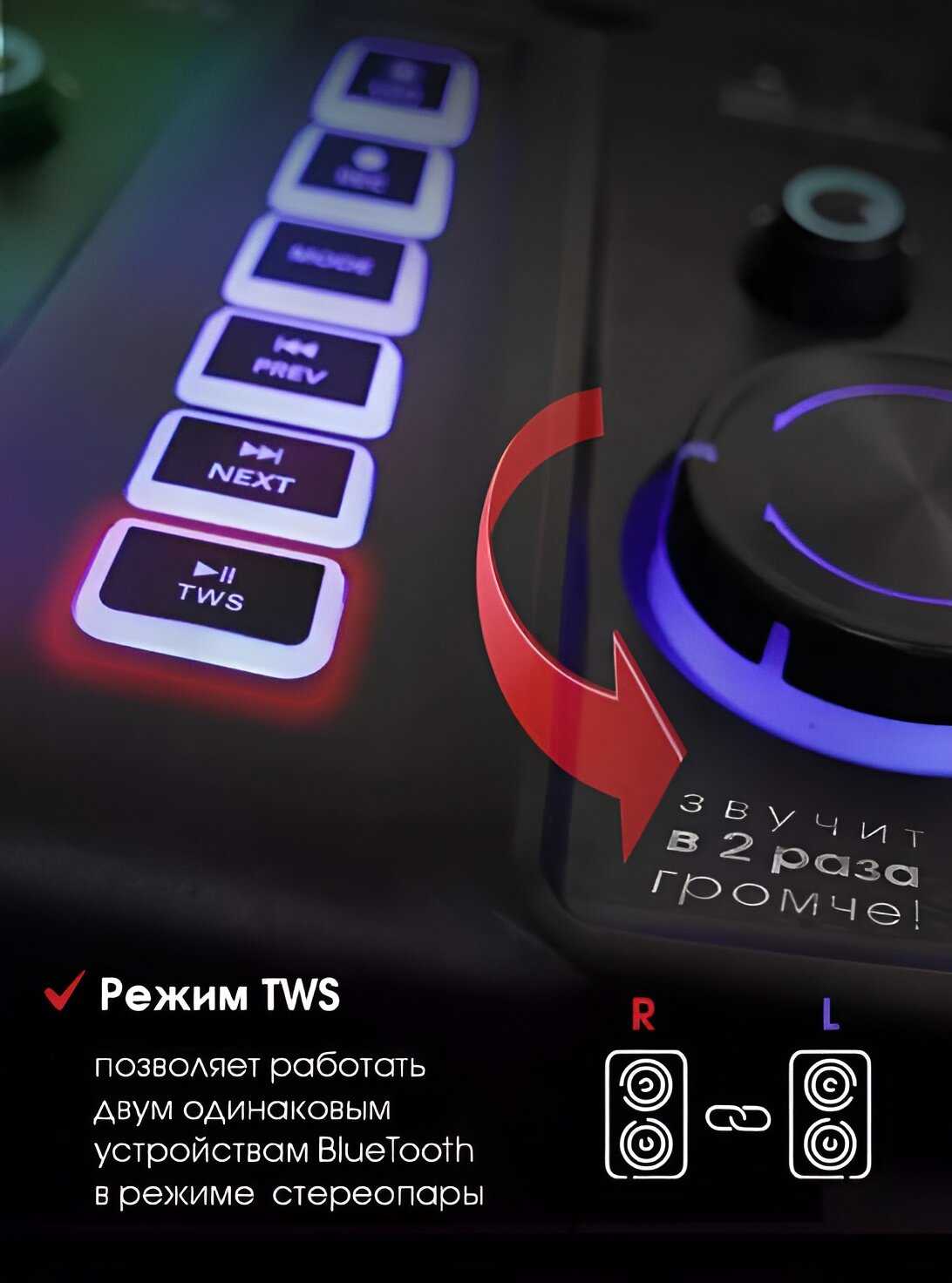 Портативная акустика Microlab PT800 фотография 5