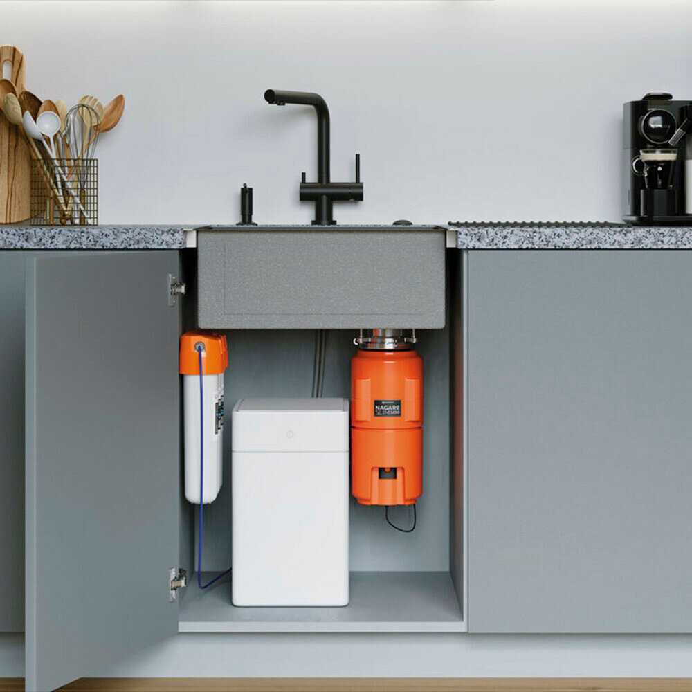 Измельчитель пищевых отходов Omoikiri Nagare Slim 900 (4995062) фотография 10