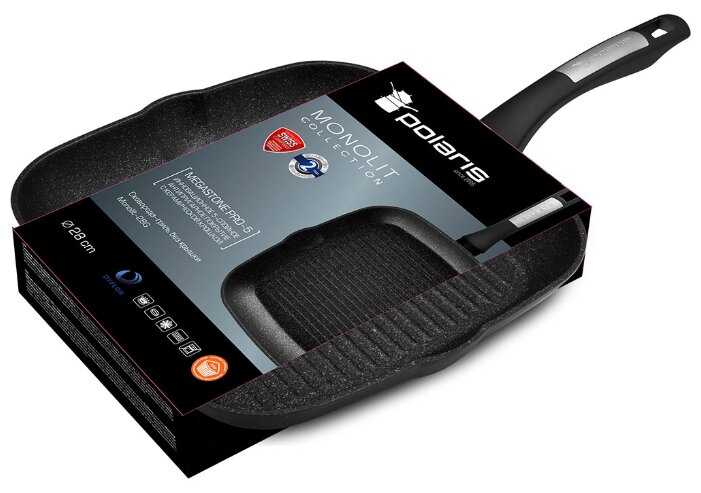 Сковорода-гриль Polaris Monolit-28G фотография 8