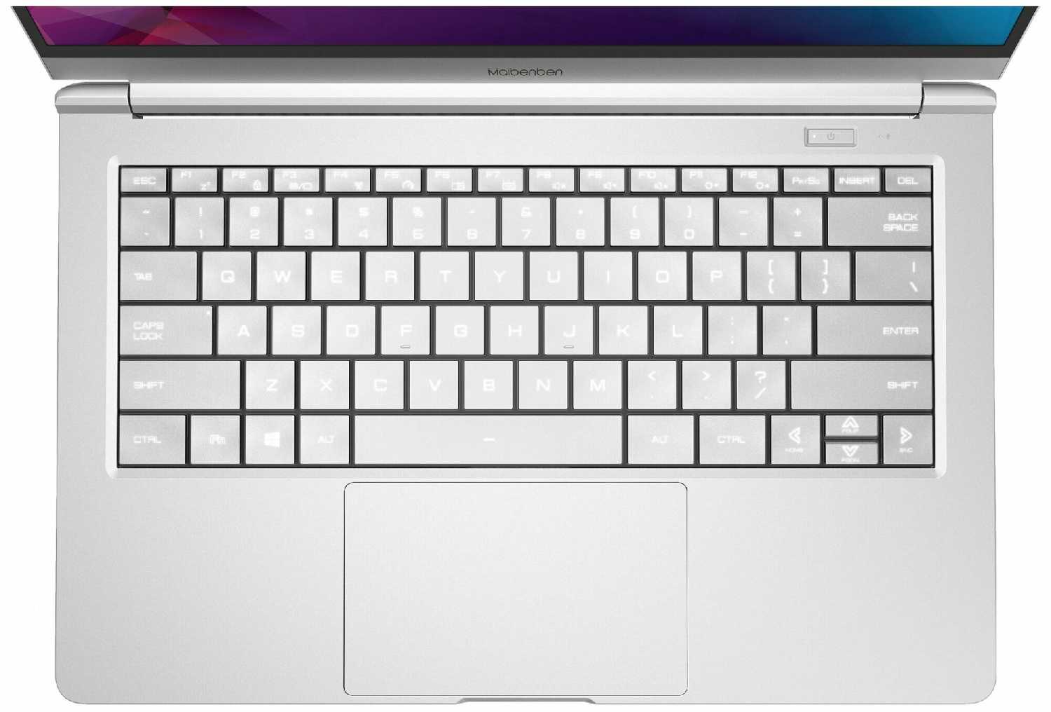 Ноутбук Maibenben P455 (P4551SA0PSRE0) Ryzen 5 5560U/8Gb/SSD256Gb/AMD Radeon Graphics/14/IPS/1920x1080/Windows 10 Professional фотография 4