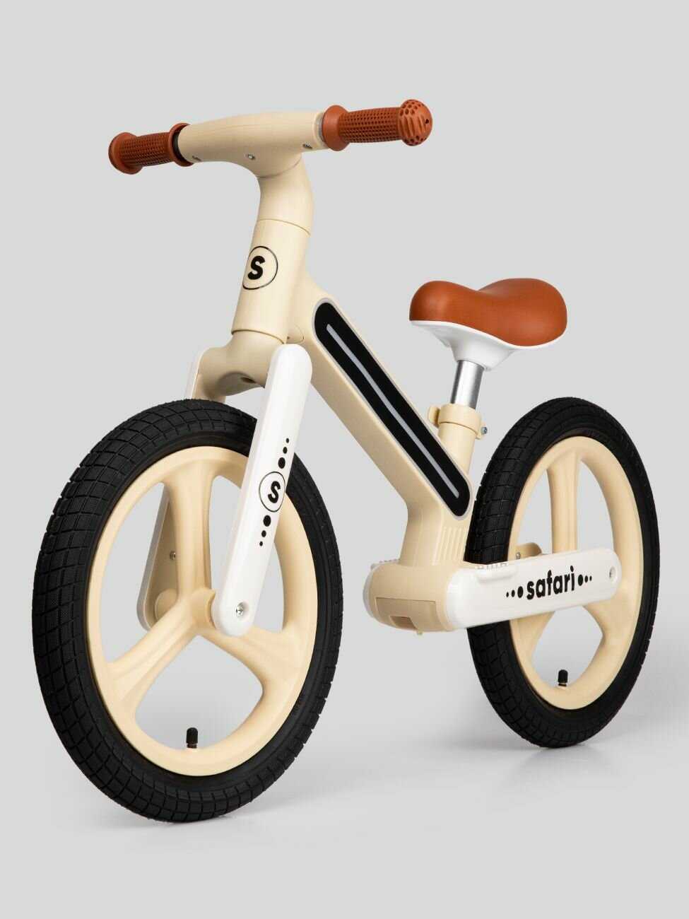 Детский беговел Safari proff (надувные колеса, с подсветкой) фотография 9