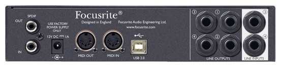 Внешняя звуковая карта Focusrite Scarlett 8i6 фотография 1