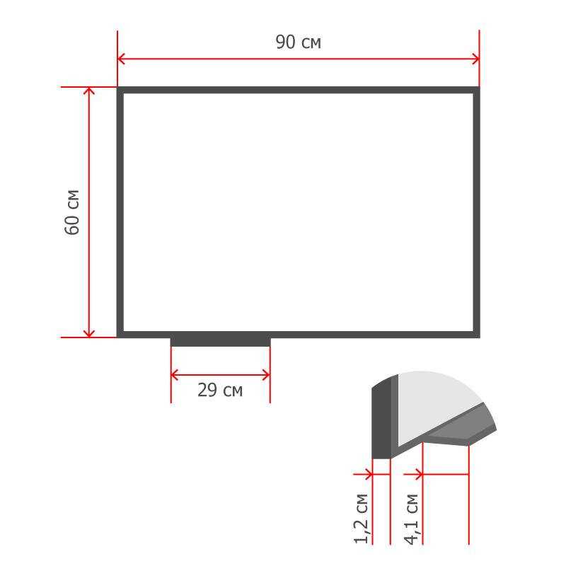 Доска магнитно-маркерная Attache Economy (60х90) фотография 21
