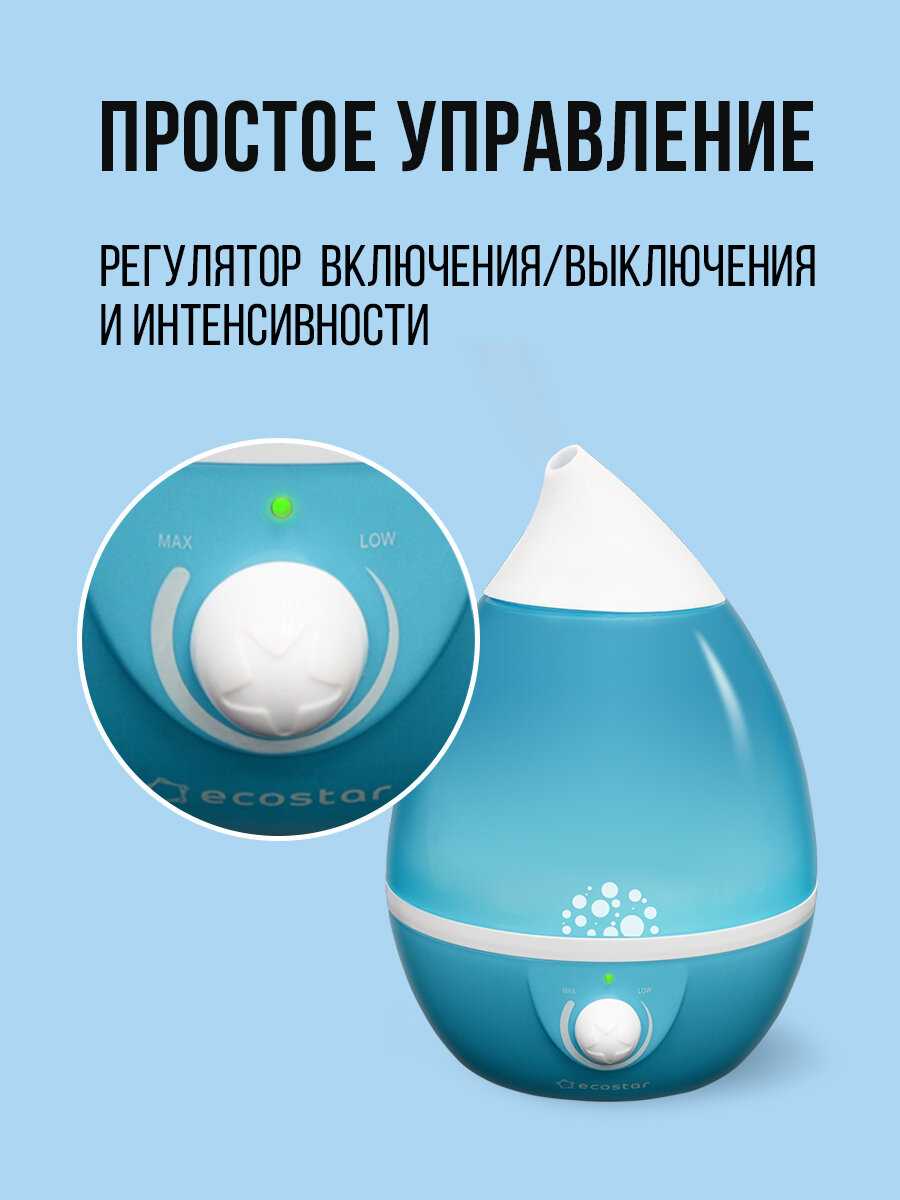 Увлажнитель воздуха Ecostar Happy (ESH-HP250) фотография 6