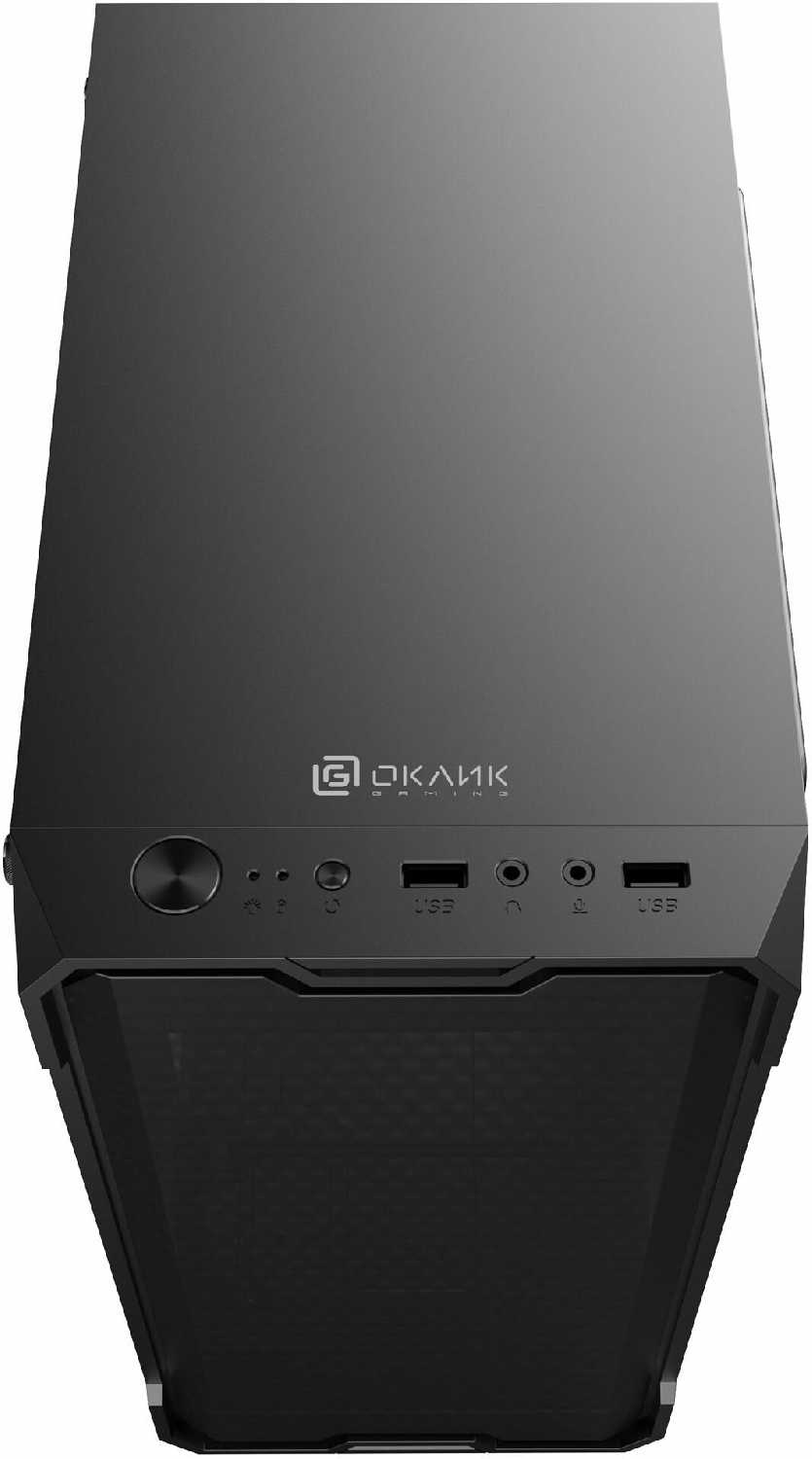 Корпус Оклик OCC-MN302F без БП mATX 1xUSB2.0 1xUSB3.0 audio фотография 8