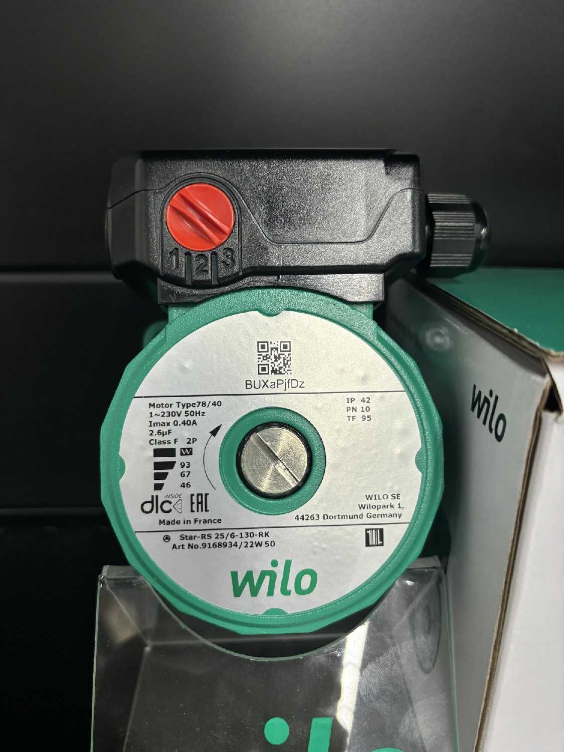 Циркуляционный насос Wilo Star-RS 30/4 фотография 6