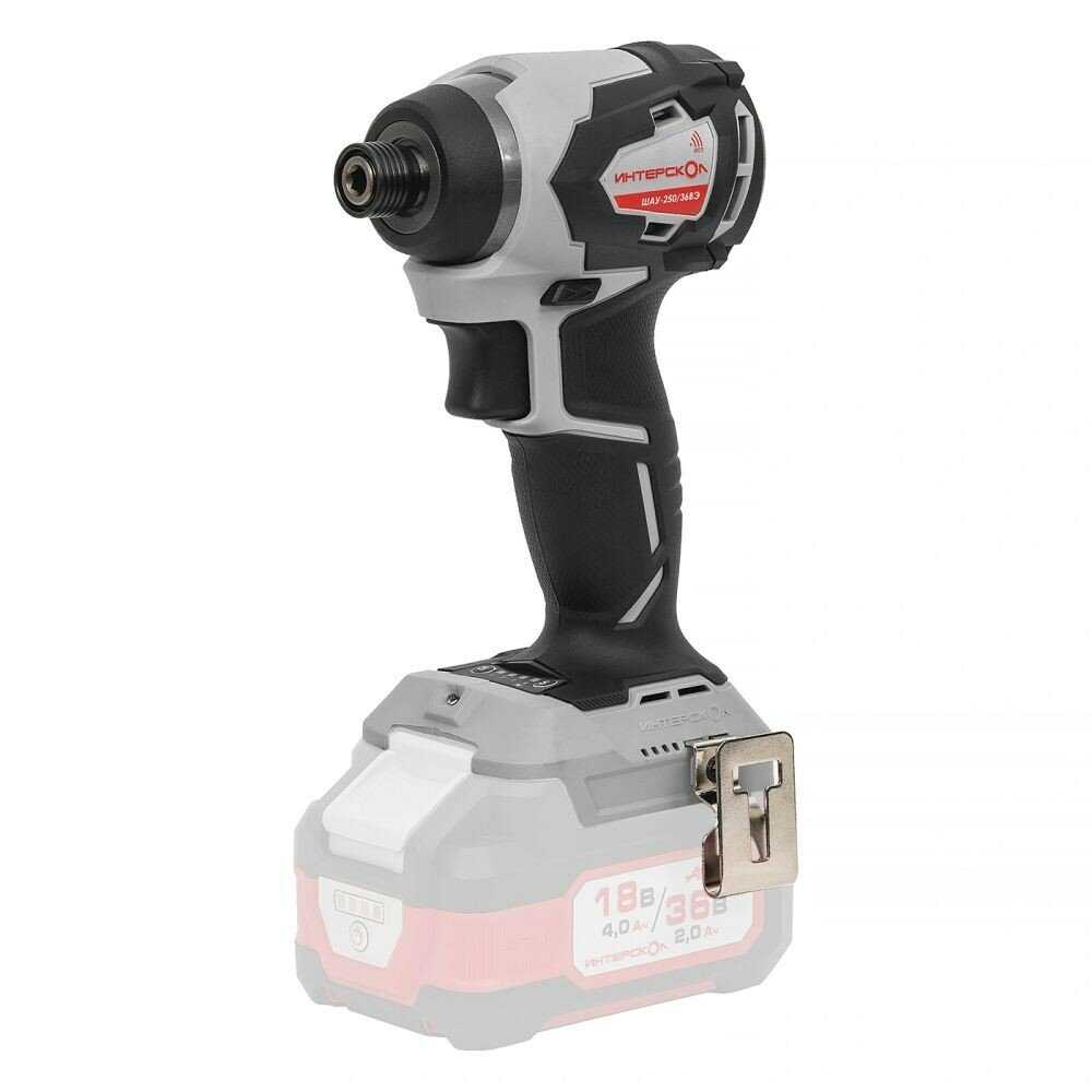 Аккумуляторный ударный шуруповерт ИНТЕРСКОЛ ШАУ-100/12Э [808.2.2.70] фотография 6