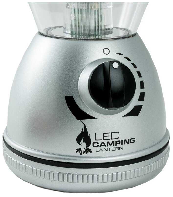 Фонарь LED CAMPING LANTERN silver (без батареек), CK-120 фотография 2
