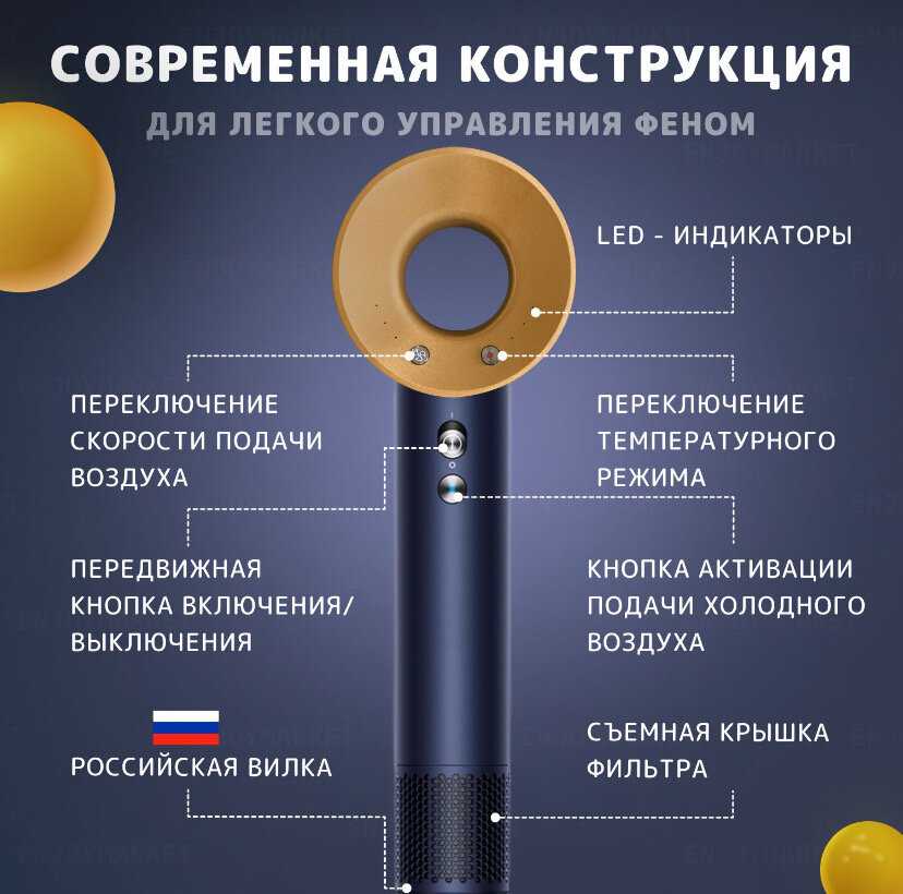Фен Super Hair Dryer (Супер хайер драйер) фотография 4