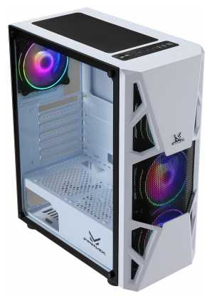 Корпус компьютерный FORMULA CL-3303W RGB белый фотография 13