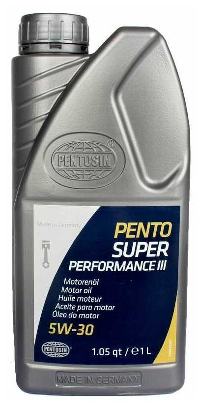 Синтетическое моторное масло Pentosin Pento Super Performance III 5W-30