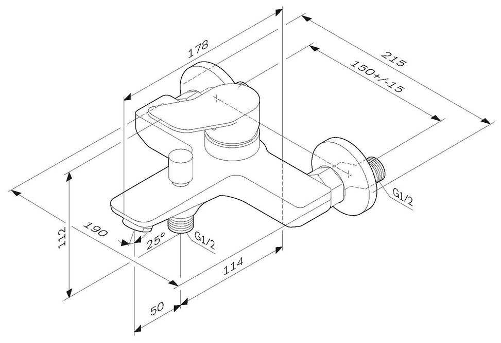 Смеситель Am.Pm F85A10000 фотография 8