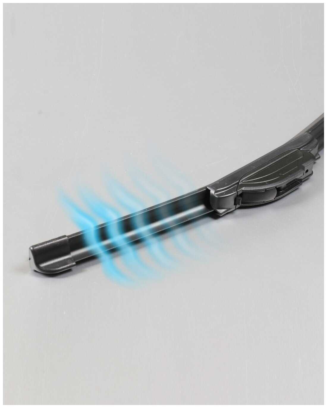 Щетка стеклоочистителя, бескаркасная, 14 адаптеров, 580 мм (23) - FENOX арт. WB58230 фотография 5