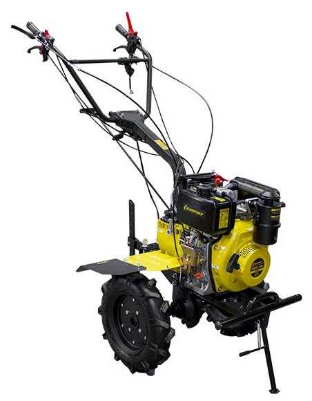 Мотоблок дизельный CHAMPION DC1163E, 5.85 л.с.