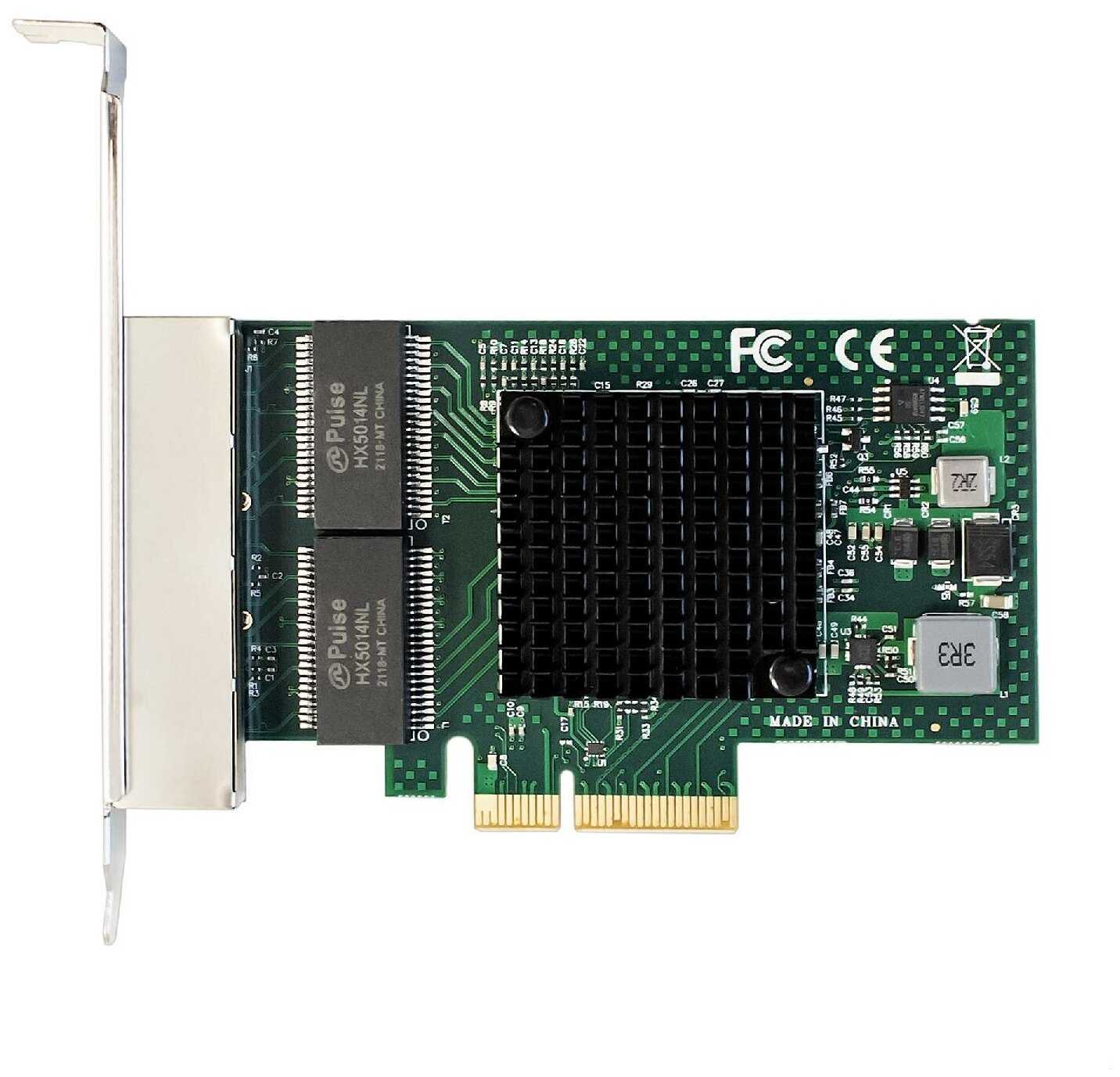 Сетевой адаптер EXEGATE EXE-BCM5719 (PCI-E x4 v2.0, 4xRJ45, 10/100/1000Mbps) фотография 5