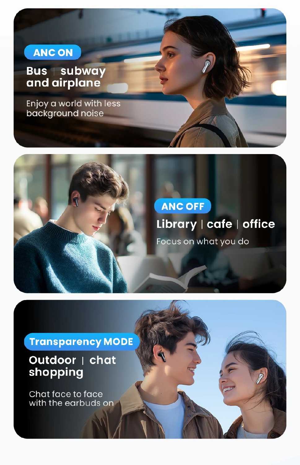 Bluetooth-наушники Haylou Mori Pro фотография 6