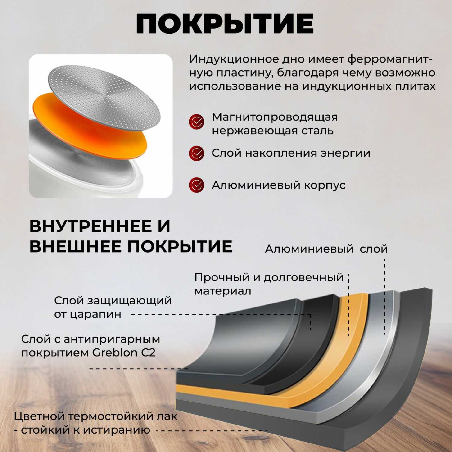 Антипригарная серия ALFETTA - тажин фотография 4