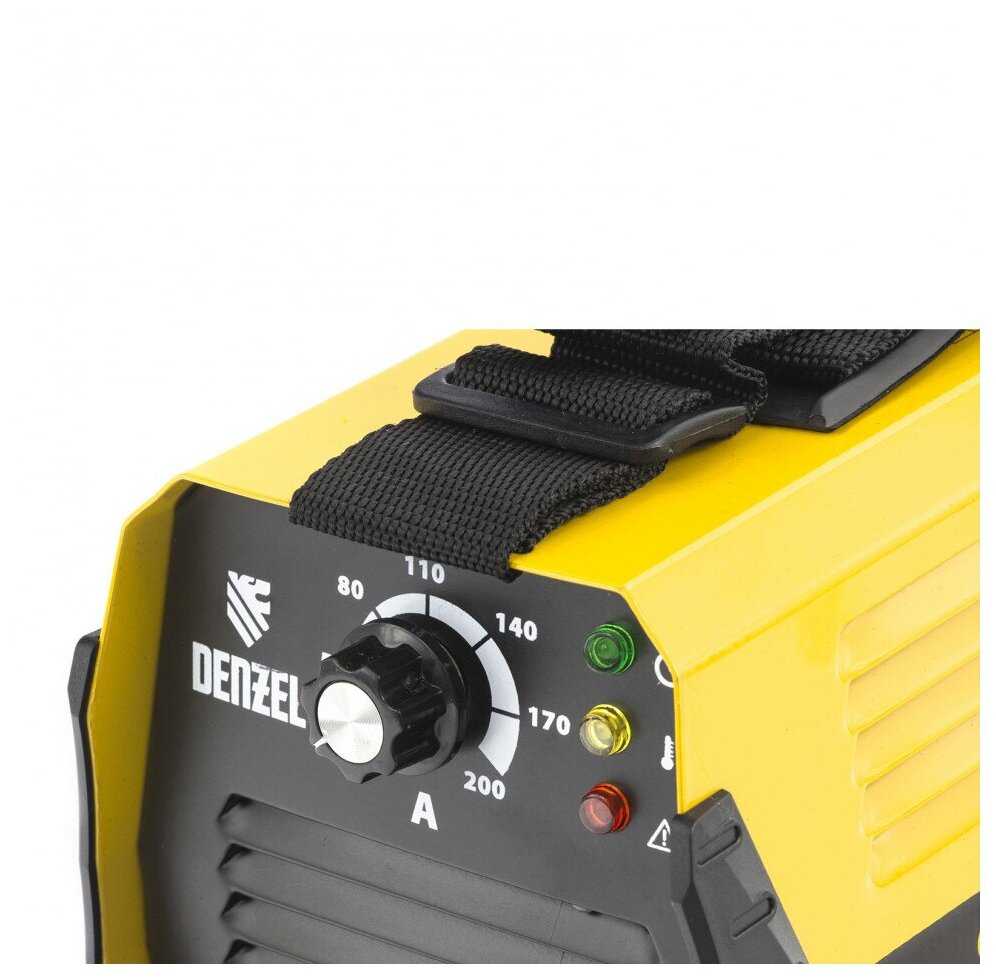 Сварочный аппарат Denzel DS-200 Compact (TIG, MMA) фотография 4