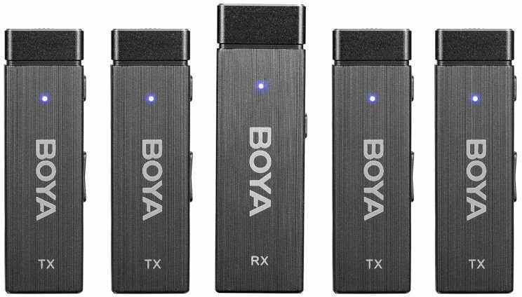 Беспроводная микрофонная система BOYA BY-W4 фотография 6