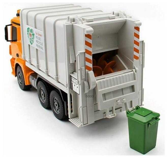 Мусоровоз Double Eagle, на р/у, звук, в коробке E560-003 фотография 6