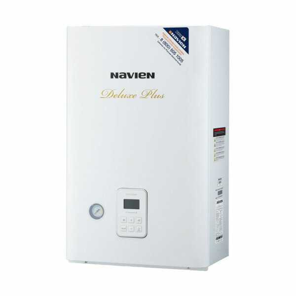 Конвекционный газовый котел Navien Deluxe plus Coaxial 24K, двухконтурный