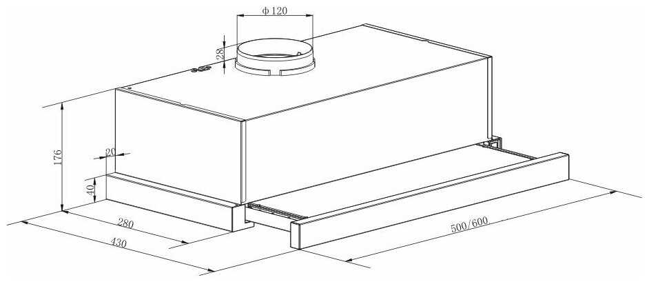 Светильник LEX Hubble 500 фотография 3