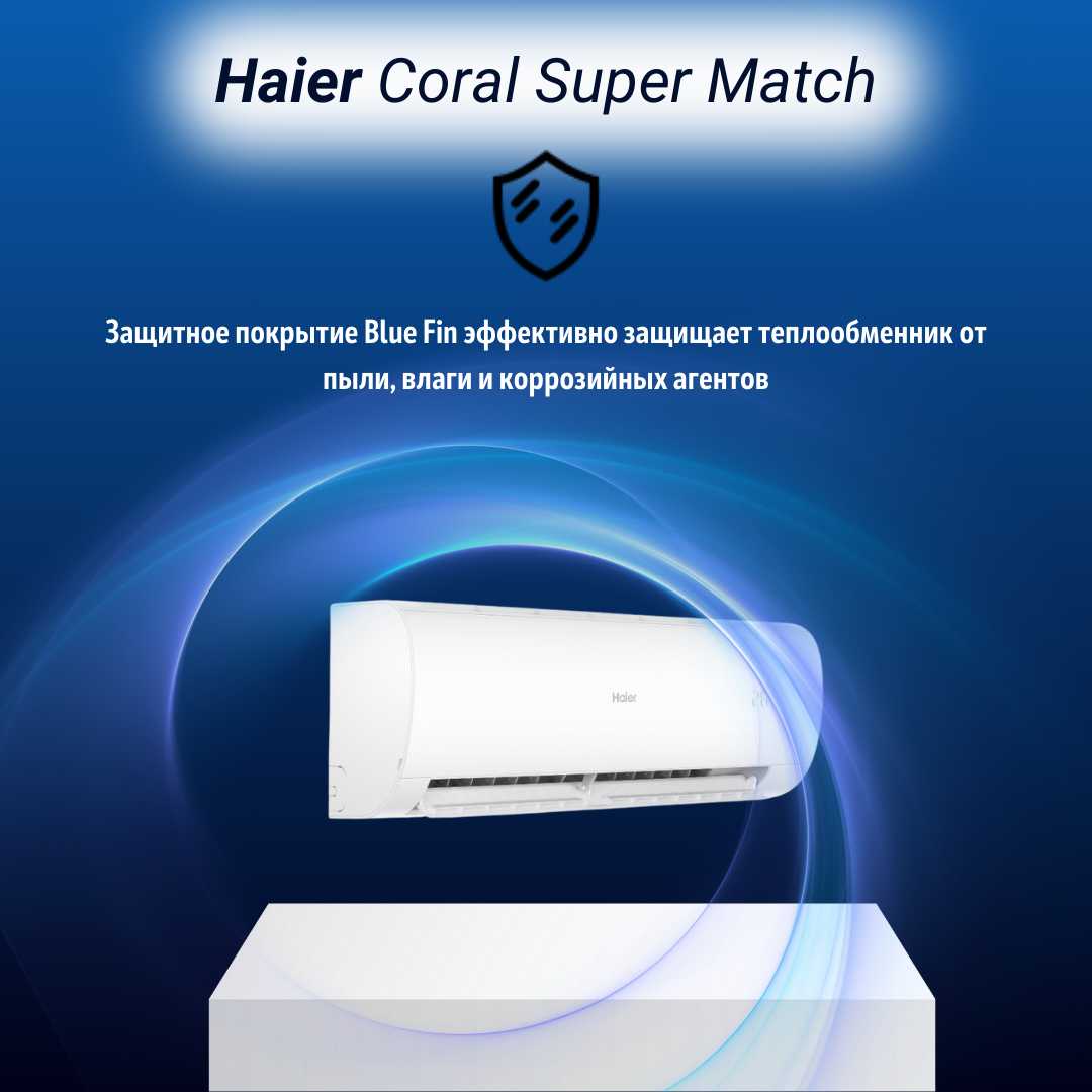 Мультисплит-система Haier Coral Super Match (AS20PS1HRA-M + AS25PS1HRA-M / 2U40S2SM1FA) фотография 9