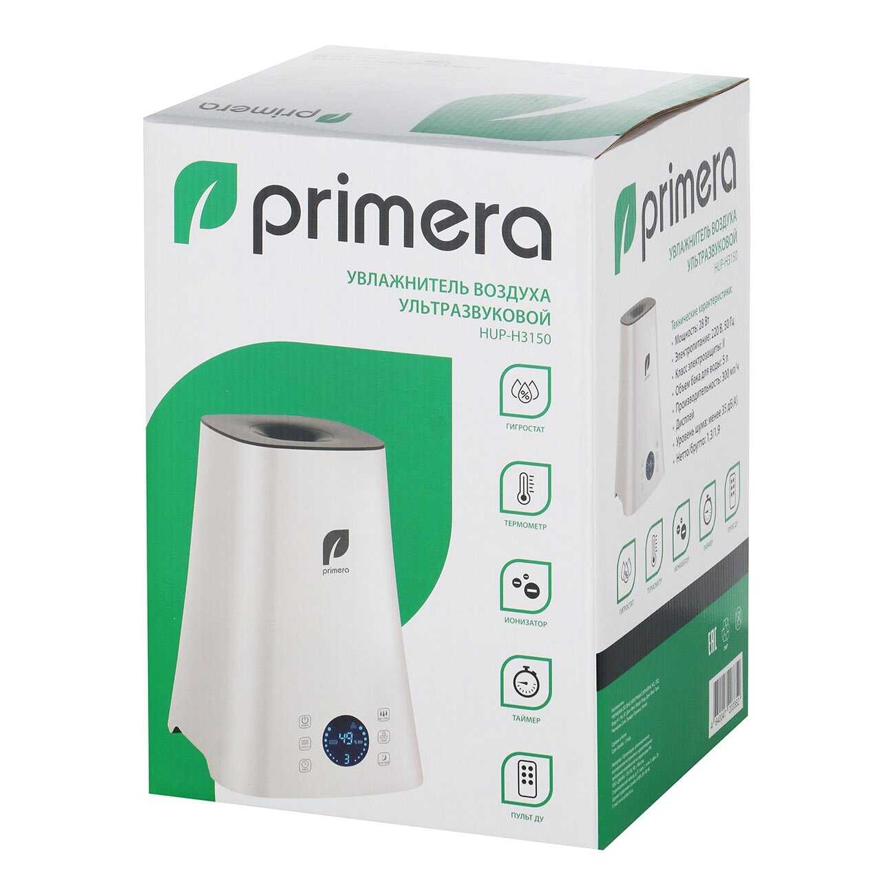 Увлажнитель воздуха PRIMERA HUP-H3150 фотография 10
