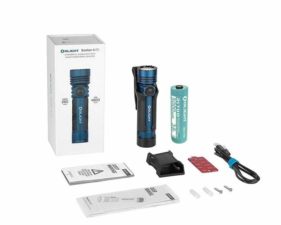 Фонарь Olight Seeker 4 Pro (4600 люмен) фотография 7