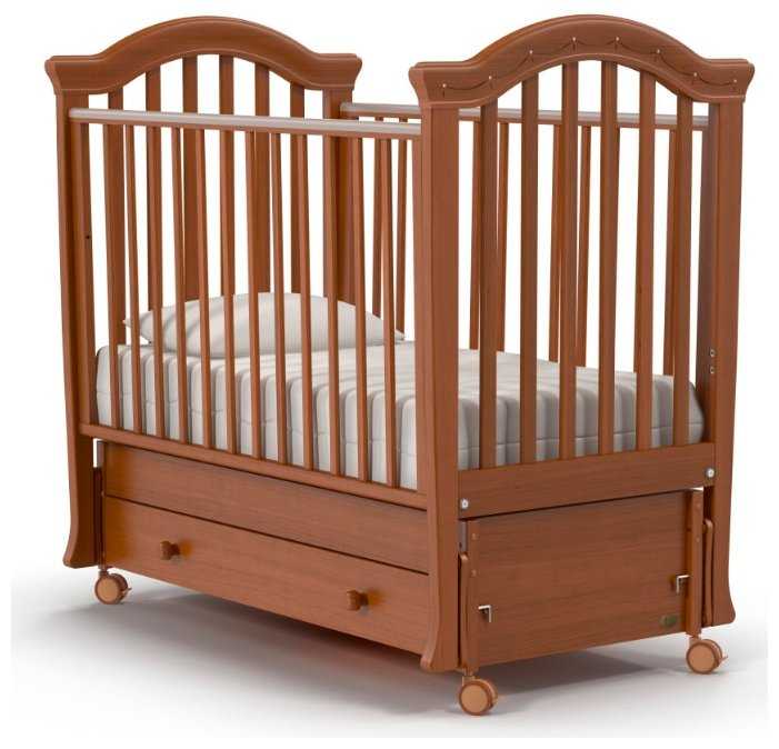 Детская кровать Nuovita Perla swing продольный (Vaniglia/Ваниль) фотография 2