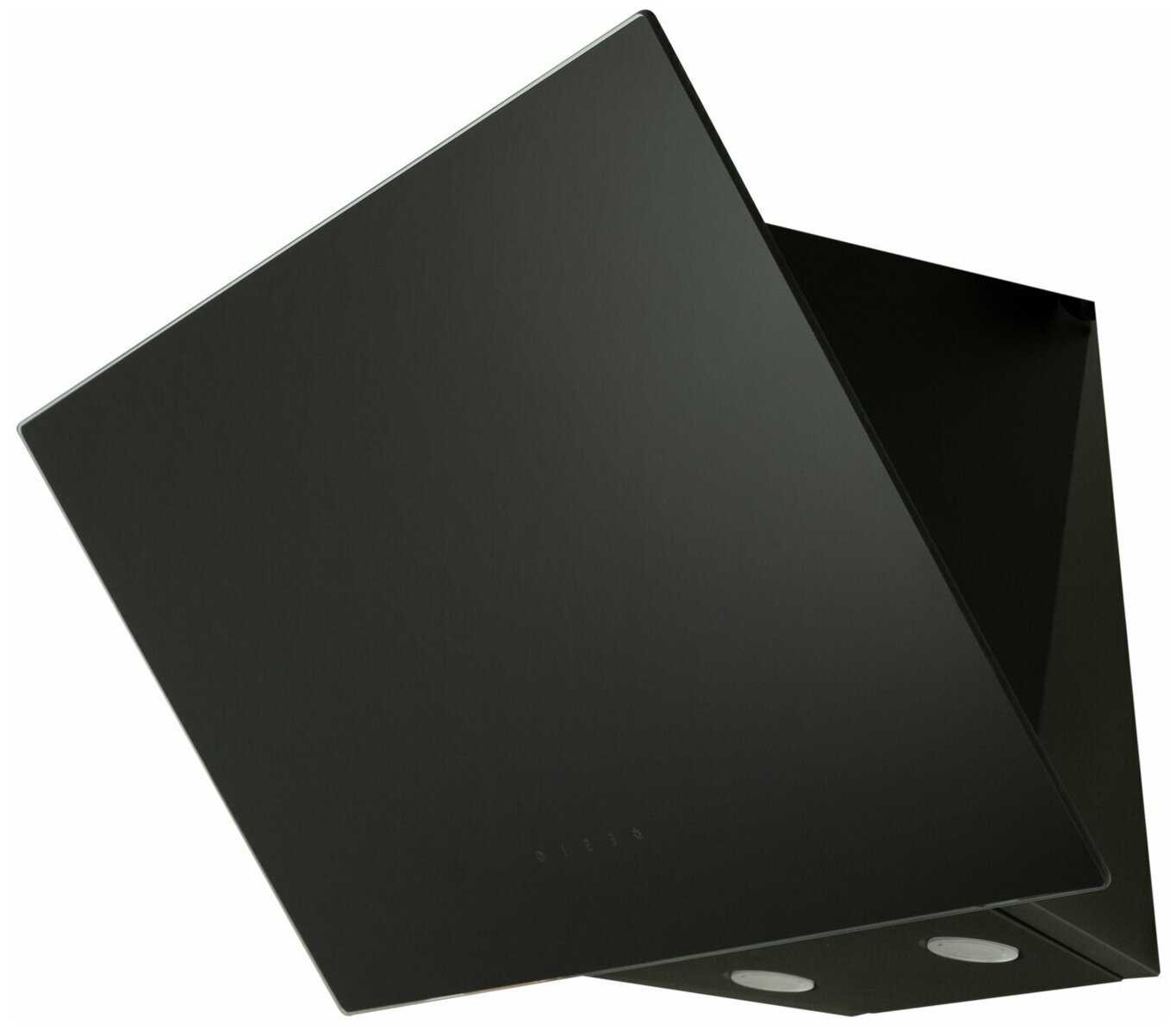 Вытяжка наклонная Schaub Lorenz SLD DY6128, 60см, черное одинарное стекло фотография 2