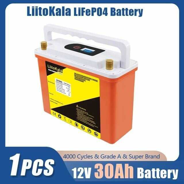 Аккумулятор Liitokala Lifepo4 (30Ah 12V) фотография 5