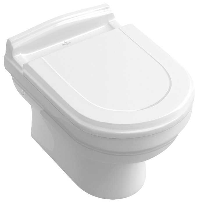 Чаша унитаза подвесная Villeroy & Boch Hommage 6661B0R1 с вертикальным выпуском