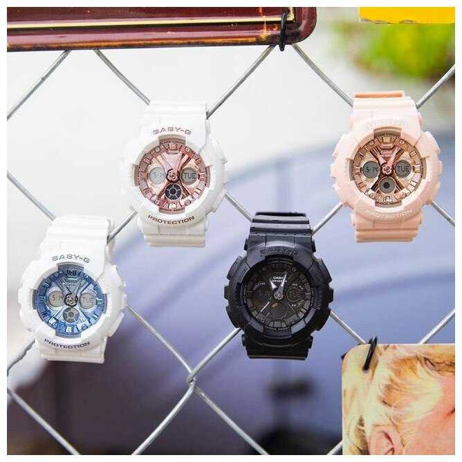Японские наручные часы Casio Baby-G BA-130-7A1 фотография 1