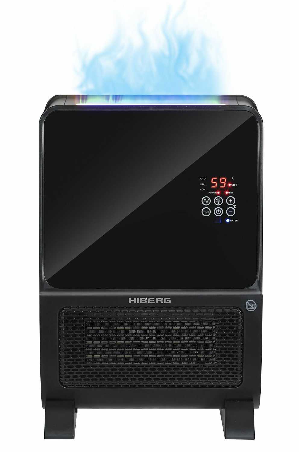 Тепловентилятор HIBERG Тепловентилятор с увлажнителем воздуха HIBERG TSH-3000 B фотография 25