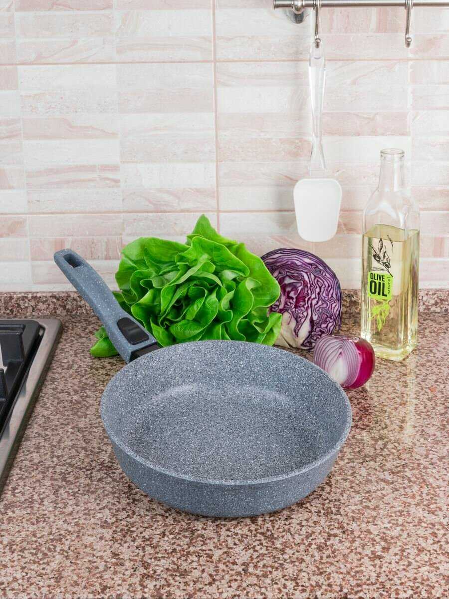 Набор сковородок RealPress Набор сковородок с крышками (20, 26 см) фотография 5