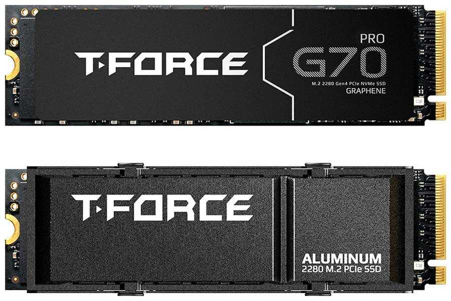 Накопитель SSD Team T-Force G70 Pro Aluminum Heatsink (TM8FFH001T0C128) фотография 3
