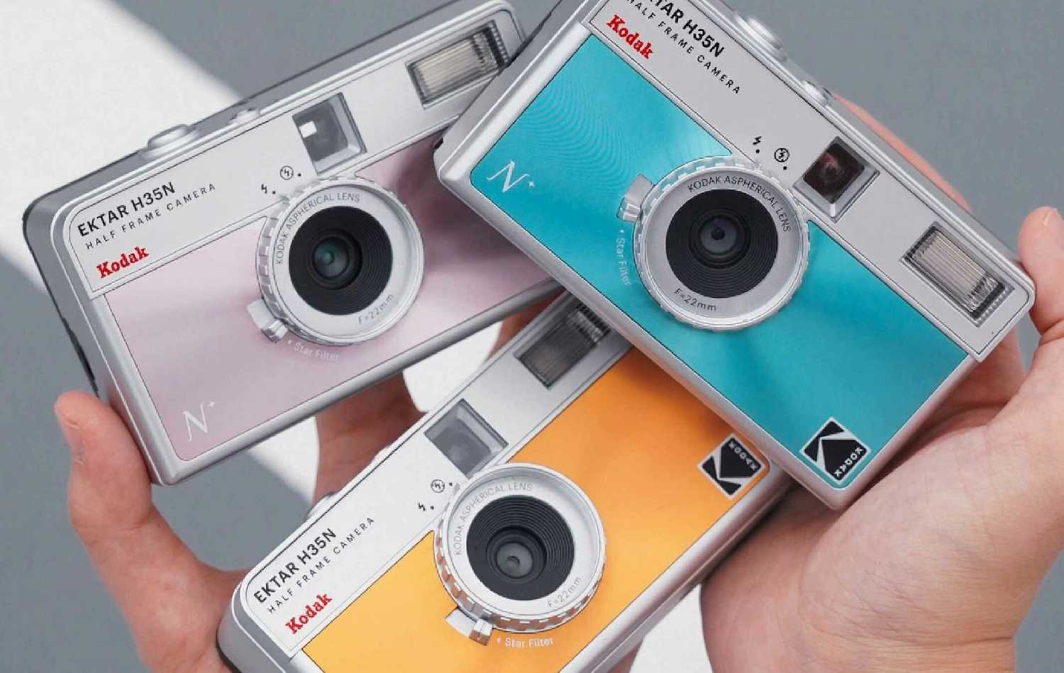 Фотоаппарат пленочный Kodak H35N Ektar Half Frame 35mm Camera фотография 16