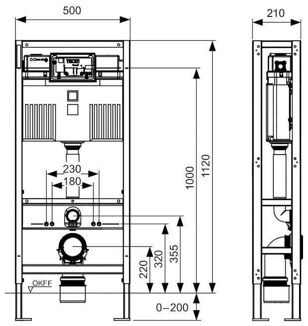 Рамная инсталляция TECE 9500393 фотография 1