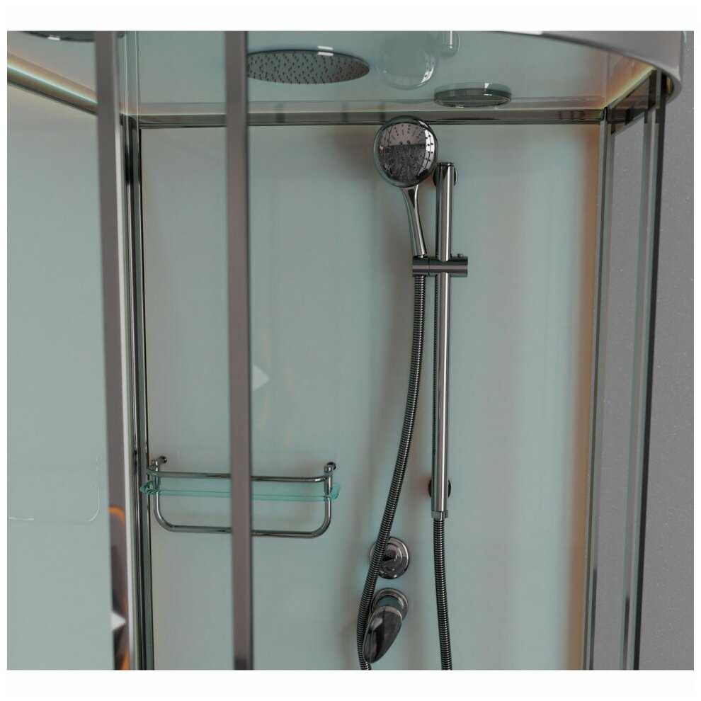 Душевая кабина Frank F400/2 Brilliant 100x100x220 см фотография 3