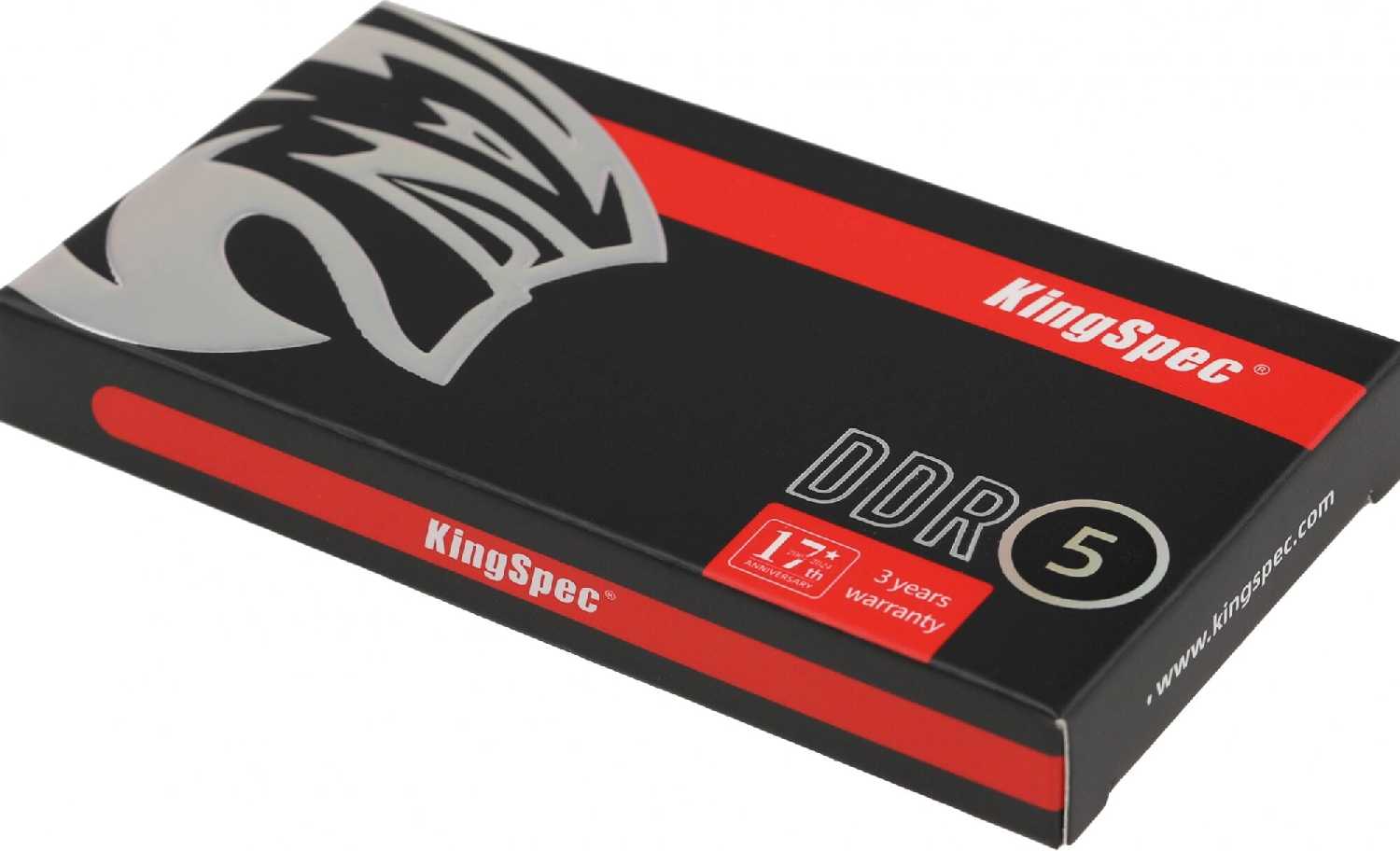 Память DDR5 Kingspec KS4800D5N11016G (RTL) фотография 2