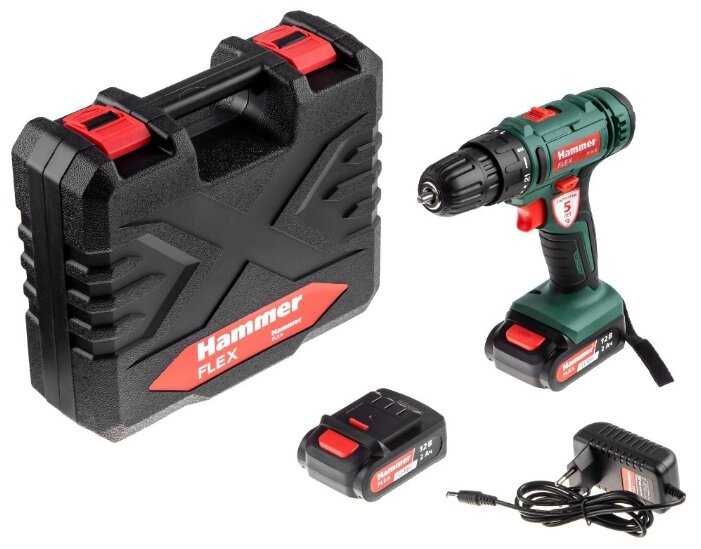 Аккумуляторная дрель-шуруповерт Hammer ACD12BS 680-327 фотография 9