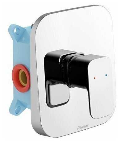 Смеситель скрытого монтажа Ravak 10° Free -TD F 066.00 с переключателем для R-box фотография 4