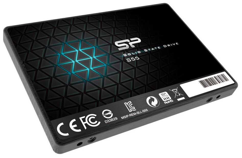 Твердотельный накопитель Silicon Power Slim S55 SATA (SP480GBSS3S55S25) фотография 3