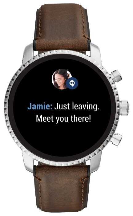 Умные часы FOSSIL Gen 4 Smartwatch Explorist HR (leather) фотография 9